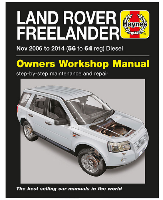 DA4588 - Haynes Manual – Diesel – 2006-2014  by HaynesAccessory Land Rover Range Rover Freelander 1