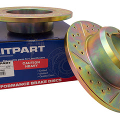 DA4600 - Brake Disc – Front – Solid – Pair
