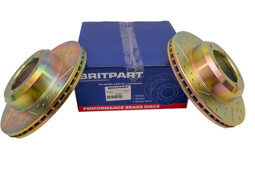 DA4602 - Front Brake Disc (Pair) Brake Part Land Rover Range Rover 
