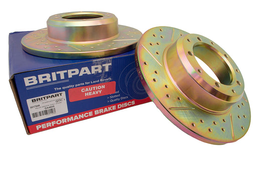 DA4605 - Rear Brake Disc (Pair) Brake Part Land Rover Range Rover 