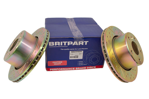 DA4606 - Front Brake Disc (Pair) Brake Part Land Rover Range Rover 