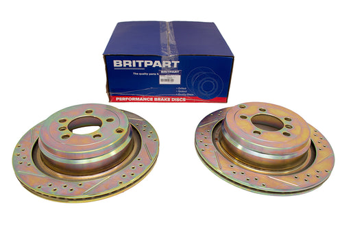 DA4623 - Rear Brake Disc (Pair) Brake Part Land Rover Range Rover 