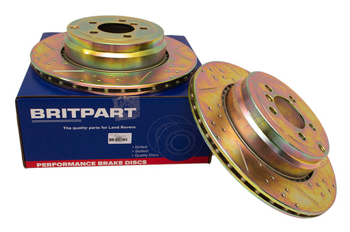 DA4626 - Rear Brake Disc (Pair)  by BritpartBrake Part Land Rover Range Rover 