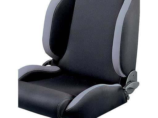 DA7303 - R100 Seat Black Leatherette - Defender Excl Truck Cab  by Sparco Land Rover Range Rover 