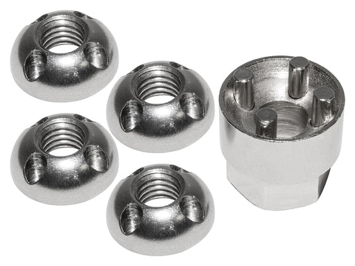 DA7330 - Tamper Proof Nut Set M6  Land Rover Range Rover 