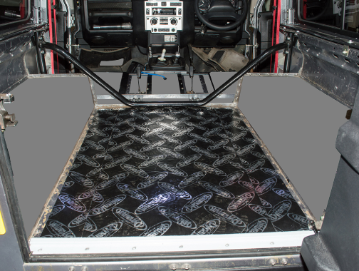 DA8086 - Rear Tub Floor Sound Deadening – Dynamat  by DynamatBody Part Land Rover Range Rover Defender