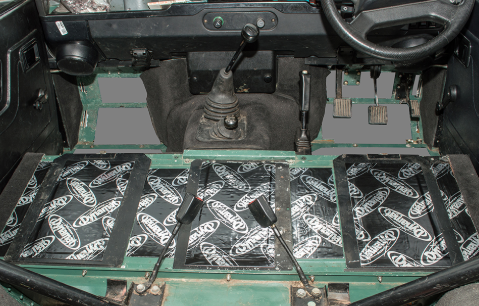 DA8095 - Seat Box Sound Deadening - Dynamat  by DynamatBody Part Land Rover Range Rover Defender