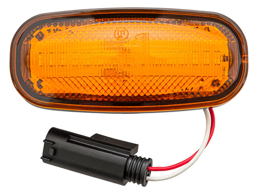 DA8532W - LED Amber Side Repeater - Defender 98 On (Pair)  by WipacElectrical Part Land Rover Range Rover Defender, Discovery, Freelander 1