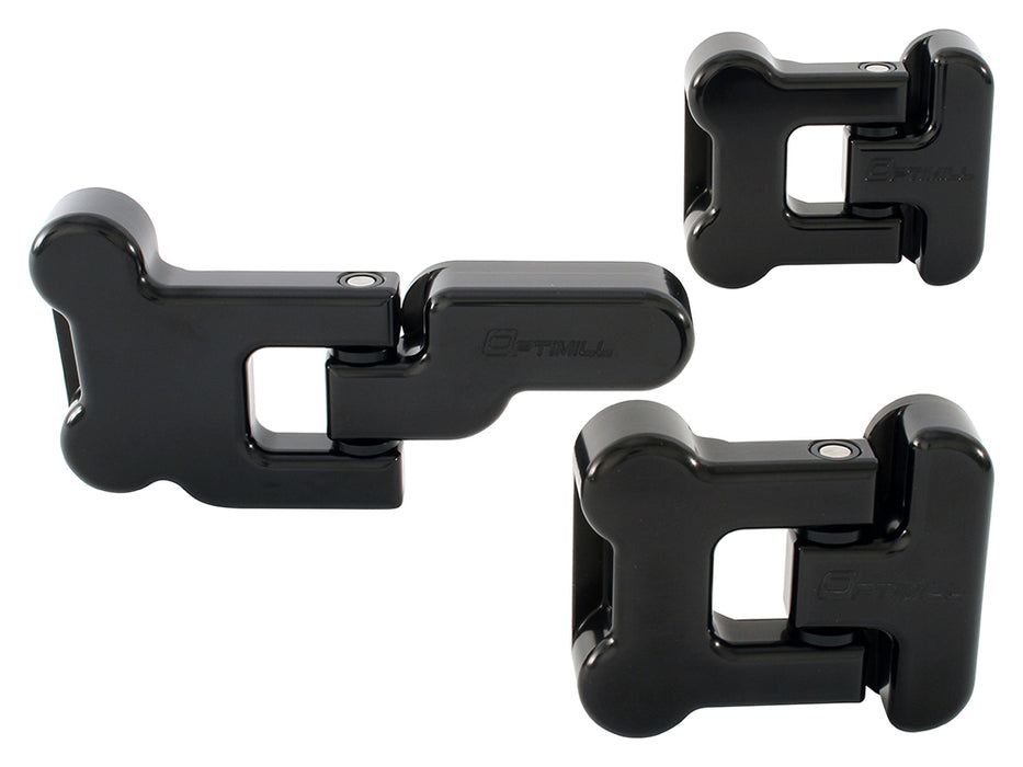 DA8866 - Security Door Hinges Rear Door Set of 3 - Defender  by Optimill Land Rover Range Rover 