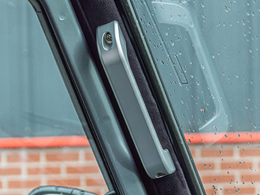 DA8869 - Defender a Pillar Grab Handle - Silver Interior Accessory Land Rover Range Rover Defender