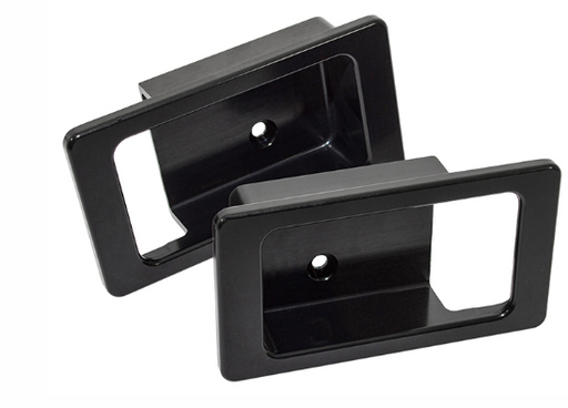 DA8953 - Door Lever Surrounds - Black  by Aftermarket, BritpartBody Part Land Rover Range Rover Defender
