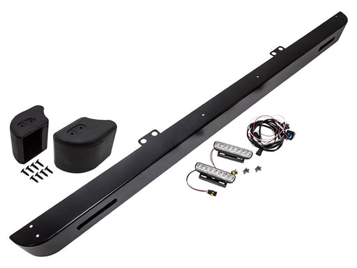 DA9500XS - Front Bumper – Black – With Holes  by BritpartBody Part Land Rover Range Rover Defender