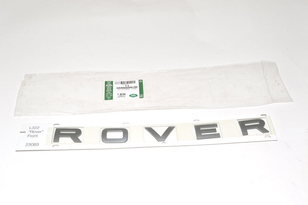 DAB500240LQV - Decal Name Plate Body Part Land Rover Range Rover 