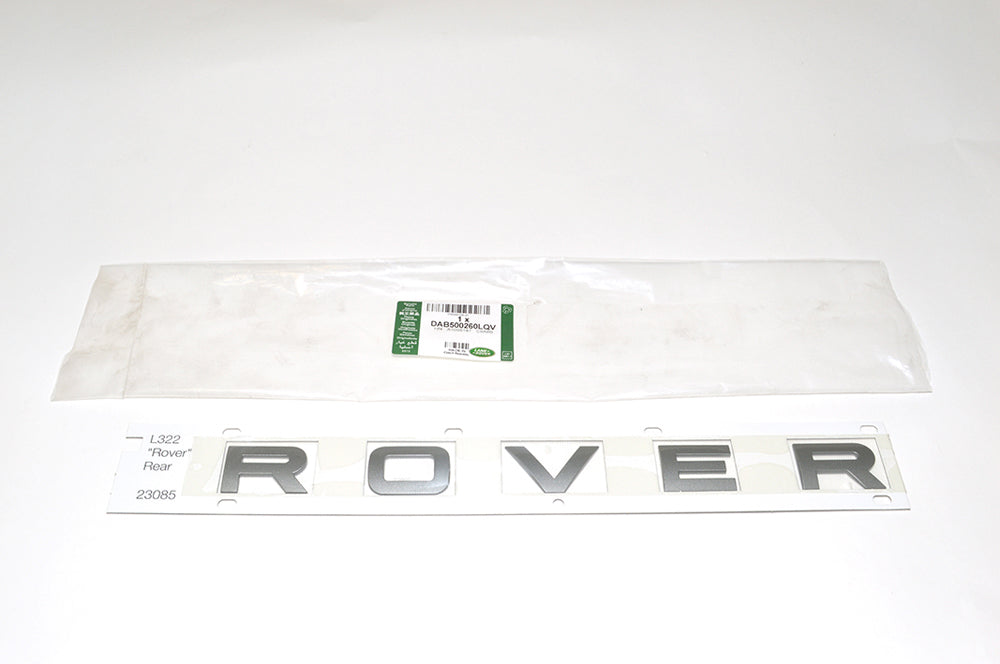 DAB500260LQV - Name Plate Body Part Land Rover Range Rover Range Rover