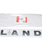 DAB500290LR - Emblem – LAND – Silver – 28cm