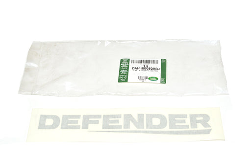 DAH500360MBJLR - Name Plate – Plastic  by LAND ROVERBody Part Land Rover Range Rover Defender