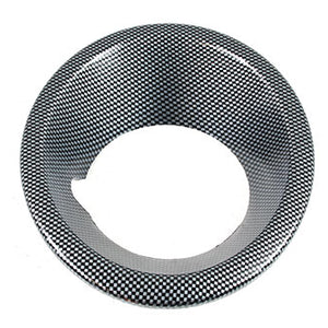 DXB500051PCLCF - CARBON FIBRE FINISH FOG LAMP BAZEL LH