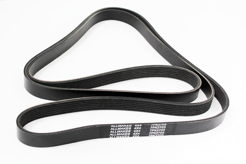 ERR6896R - Drive Belt - Polyvee  by BritpartEngine Part Land Rover Range Rover Discovery