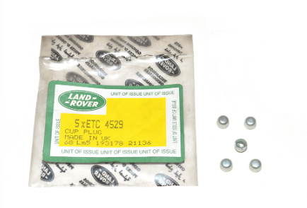 ETC4529 - Core Plug – Cylinder Block Expansion Port  by Land RoverEngine Part Land Rover Range Rover Defender, Discovery, Range Rover