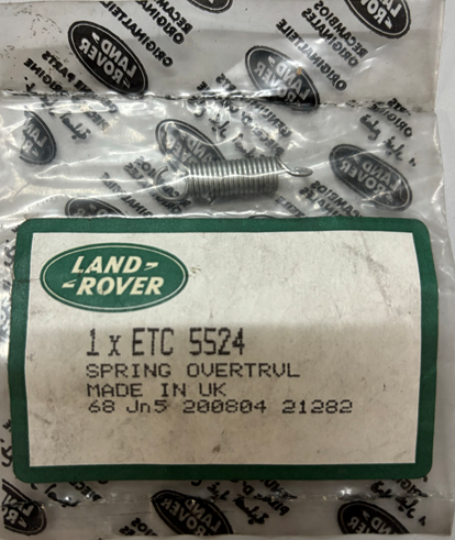 ETC5524 - Throttle Spring  by Land RoverEngine Part Land Rover Range Rover Defender, Discovery, Range Rover