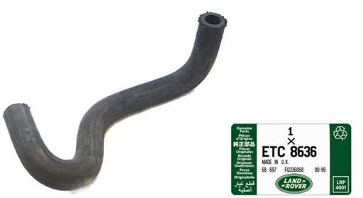 ETC8636 - Breather Hose – 4-Cyl Non-TDi  by Land RoverEngine Part Land Rover Range Rover Defender