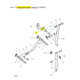FRC9310 - retainer GENUINE LR