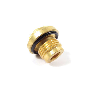 FTC5403B - plug level oil axle D2 BRASS incl. o-ring