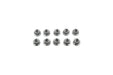 FX110047L - nut locking flanged M10  by AllMakes PR2Engine Part Land Rover Range Rover Defender, Discovery, Freelander 1, Range Rover