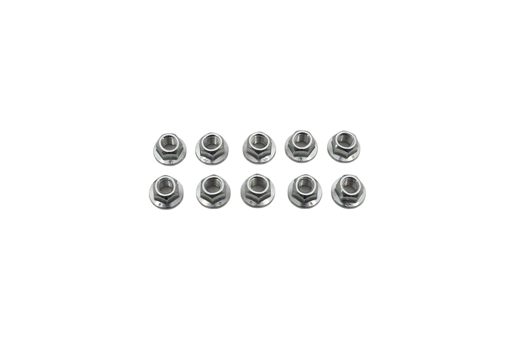 FX110047L - Flanged locking nut M10  by Allmakes PR2Hardware Part Land Rover Range Rover Defender, Discovery, Freelander 1, Range Rover