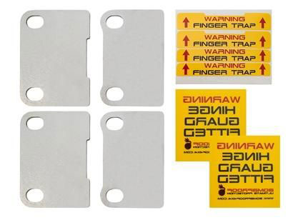 G1398 - Hinge Guard - 2 Door - Defender  by TerrafirmaBody Part Land Rover Range Rover Defender