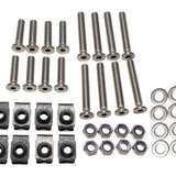 GA1132 - Stainless bolt kit 2-door front Defender (not Puma)
