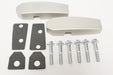 GA1142 - Windscreen Bracket – Silver – Pair  by TerrafirmaBody Part Land Rover Range Rover Defender