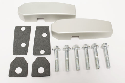 GA1142 - Windscreen Bracket – Silver – Pair  by TerrafirmaBody Part Land Rover Range Rover Defender