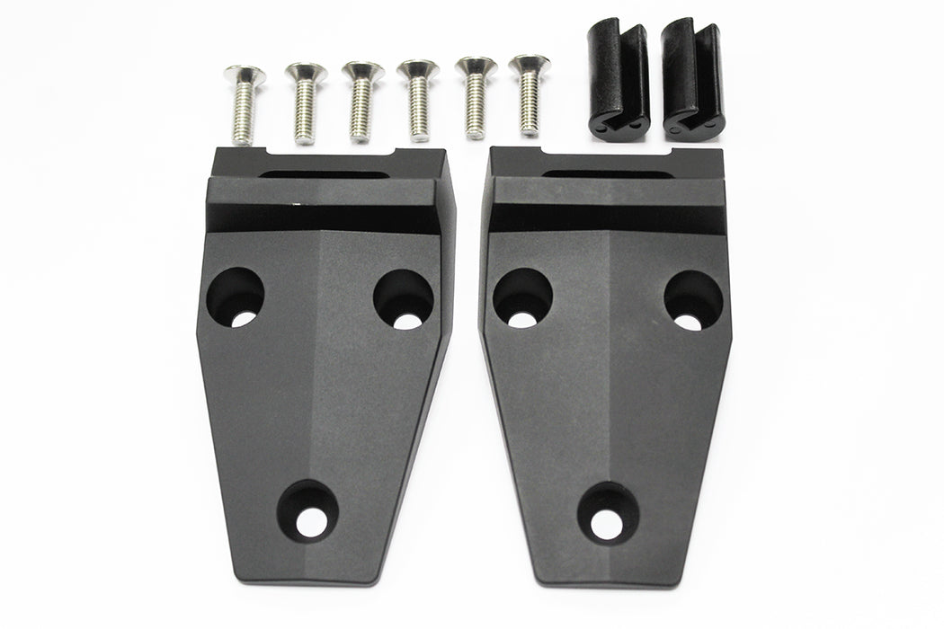 GA1152B - Aluminium Bonnet Hinge Kit - Black  by Allmakes Land Rover Range Rover 