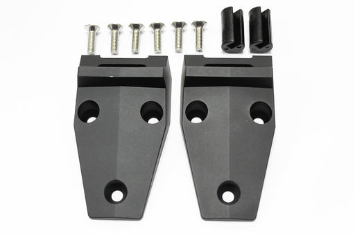 GA1152B - Aluminium Bonnet Hinge Kit - Black  by Allmakes Land Rover Range Rover 