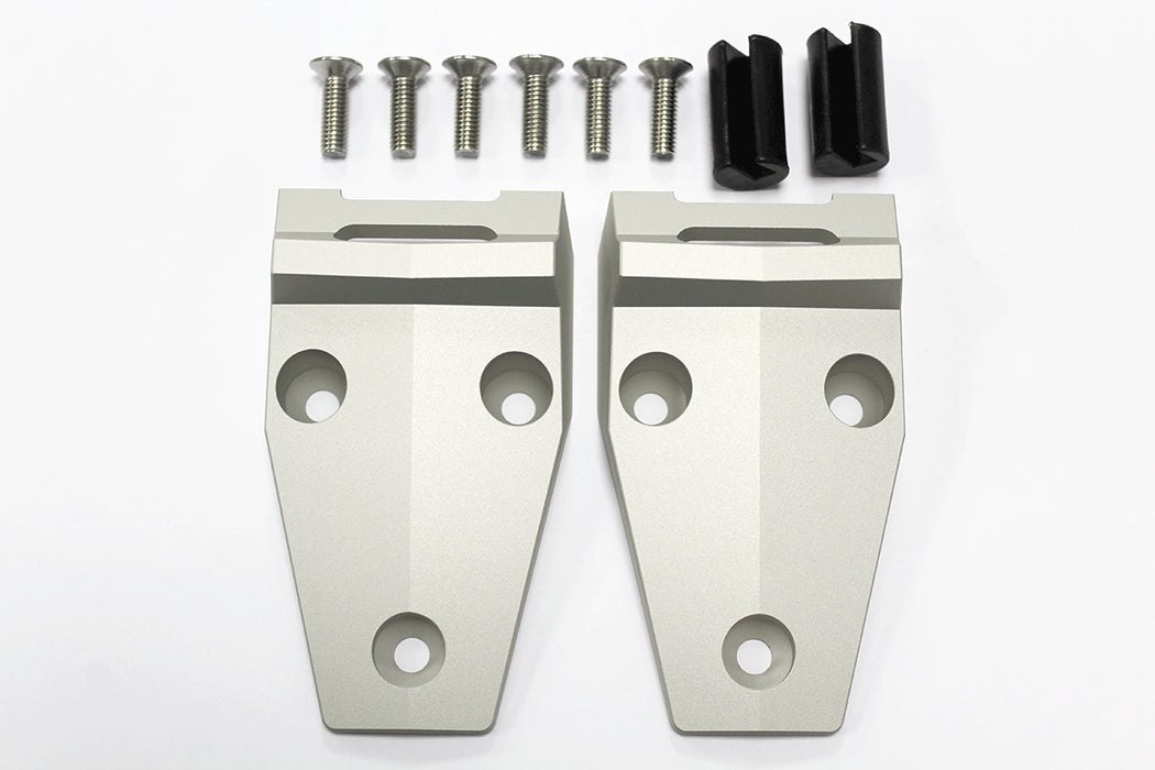 GA1152 - Aluminium Bonnet Hinge Kit - Silver  by AllmakesBody Part Land Rover Range Rover Defender