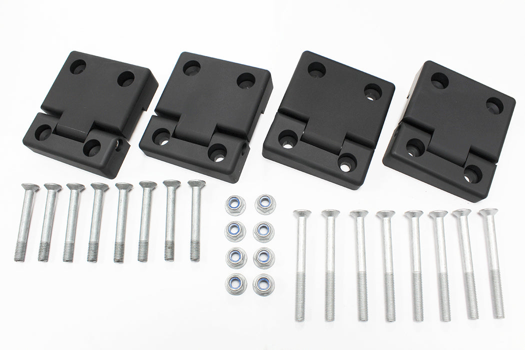 GA1306 - 2nd Row Door Hinge Set – Black  by AllmakesBody Part Land Rover Range Rover Defender, Series