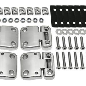 GA1951 - stainless steel hinge kit front (4pcs.)