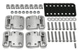 GA1951 - stainless steel hinge kit front (4pcs.)  by AftermarketBody Part Land Rover Range Rover Defender, Series