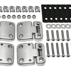 GA1951 - Stainless steel hinge kit front (4pcs)