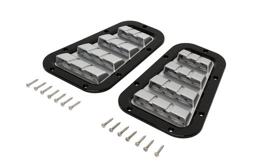 GA1974 - Bonnet Vent Grille Set - Bonnet Panel Body Part Land Rover Range Rover Defender