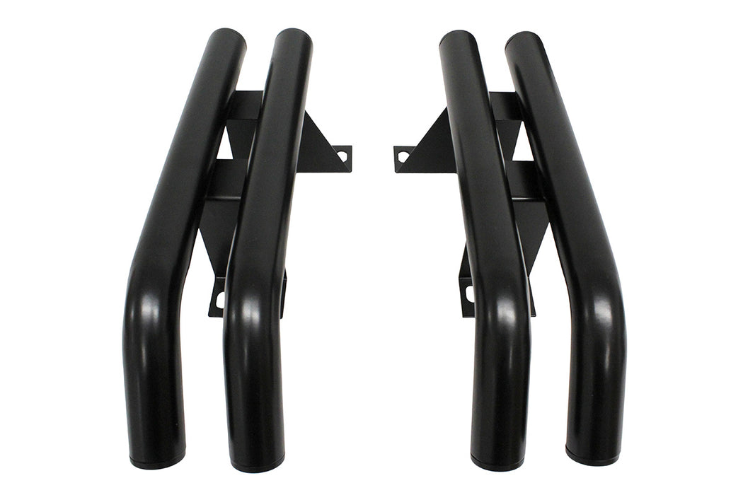 GA2071 - Bumperette – Rear – Black – Pair  by AllmakesBody Part Land Rover Range Rover Defender, Series