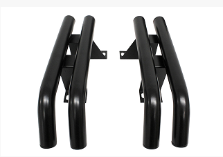 GA2071 - Bumperette – Rear – Tubular – Black – Pair  by AftermarketBody Part Land Rover Range Rover Defender, Series