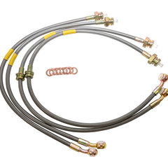 GA2414150S - Stainless Brake Hose Kit – ABS – +150mm