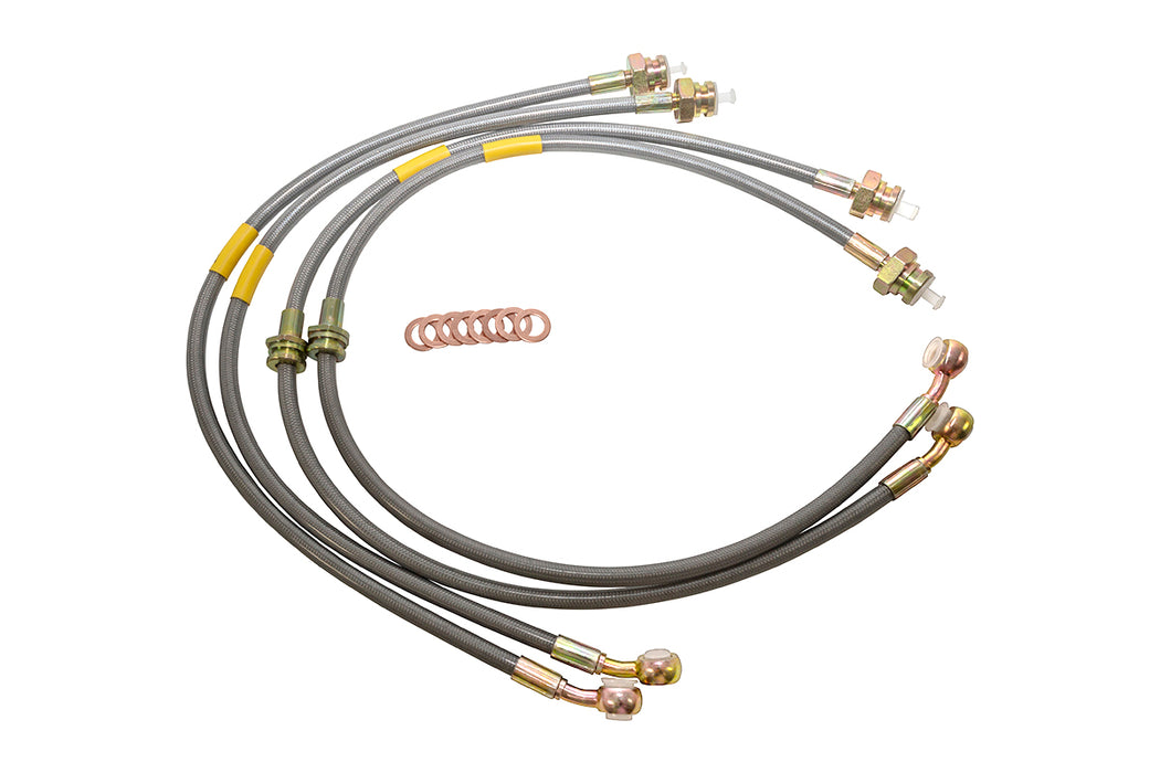 GA2414150S - Stainless Brake Hose Kit +150  by AllmakesBrake Part Land Rover Range Rover 