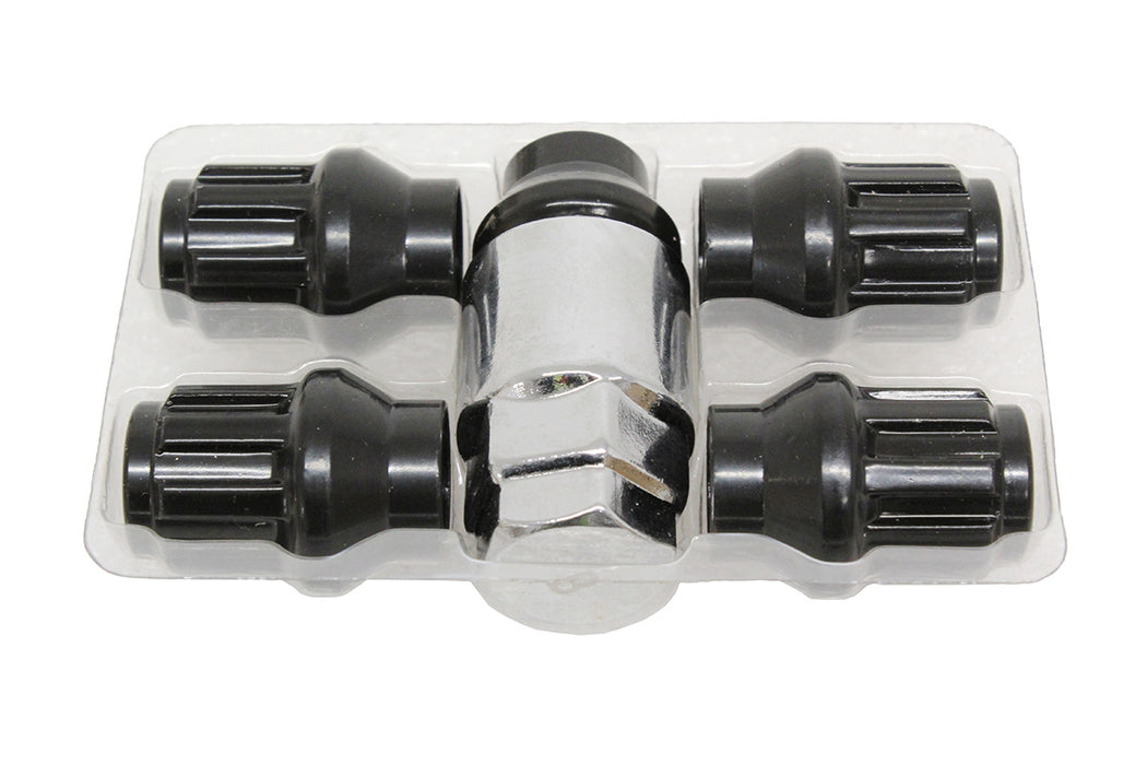 GA2475 - Locking Wheel Nut Kit Black Only(5)  by Mach5Wheel System Part Land Rover Range Rover 