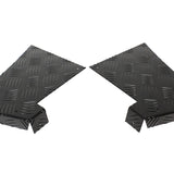 GA4073B - Achterspatbord beschermer 2mm zwart Def 90 set