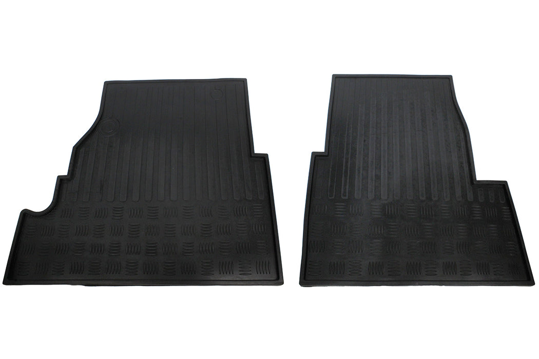 GA4422 - Rubber Mat Set Front - Series  by AftermarketInterior Accessory Land Rover Range Rover Series