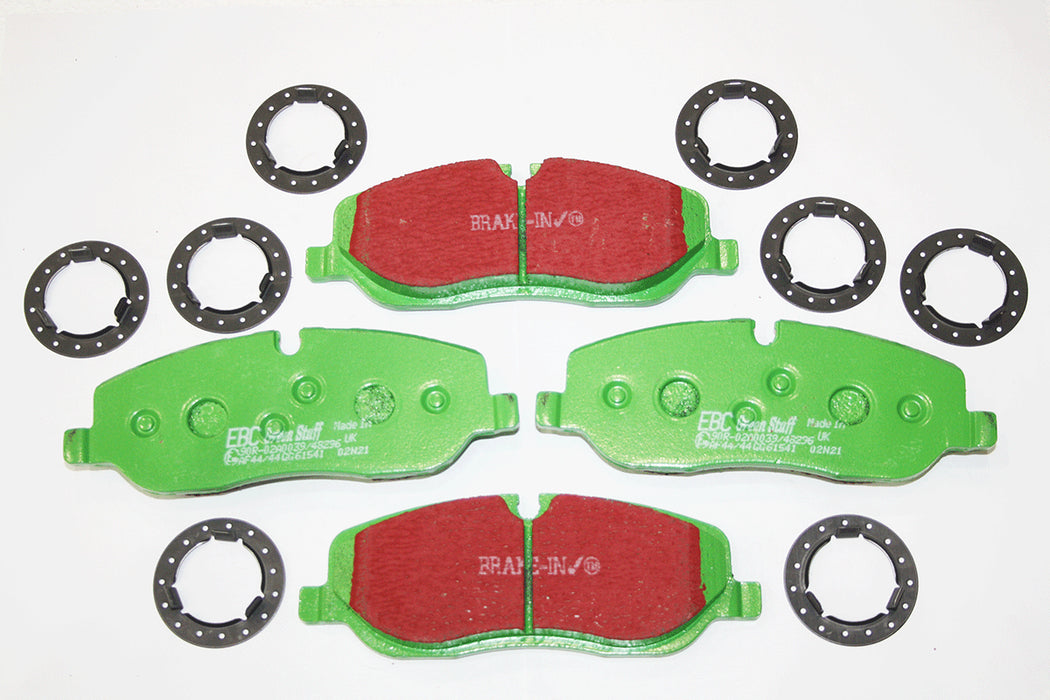 GA4481 - FRT BRAKE PAD SET HIGH PERFORMANCE  by EBC Yellowstuff Land Rover Range Rover 