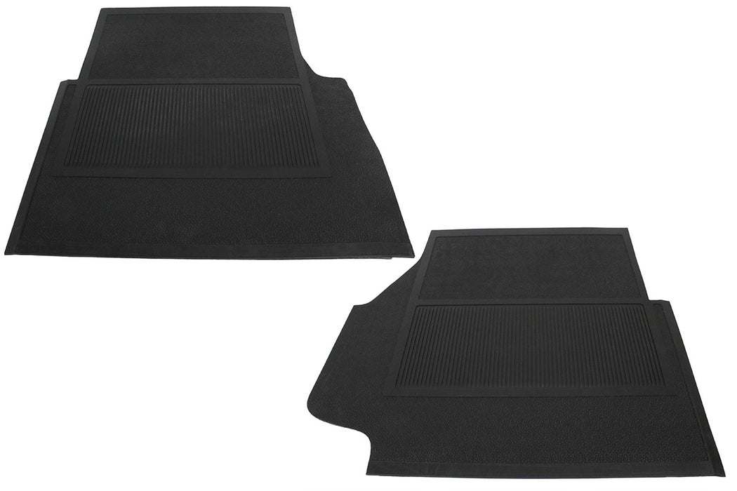 GA4502 - Rubber Floor Mats – Front – Pair  by AllmakesInterior Accessory Land Rover Range Rover Defender